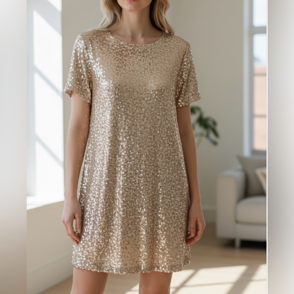 Ophelia Roe Women’s Sequin Dress Size Small